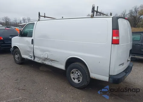 2012 Chevrolet Express 2500 Work Van from USA, damaged, VIN 1GCWGFBA1C1153306